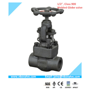 1/4 &quot;Inconel Globe Valve com solda